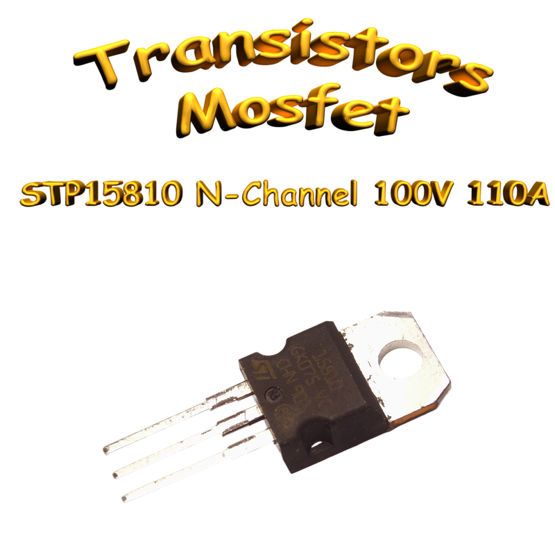 STP15810 Transistor MOSFET N-channel 100V 110A, TO-220