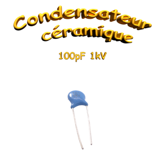 Condensateur céramique CCH-10P/1000V
