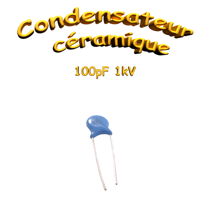 Condensateur céramique CCH-10P/1000V