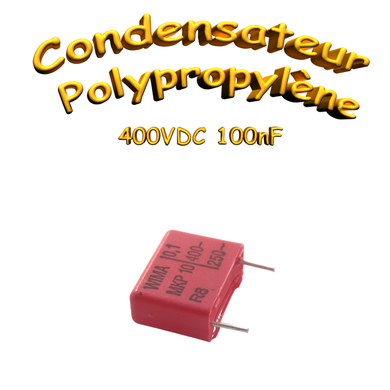 Condensateur Film THT MKP10-100N/400 WIMA
