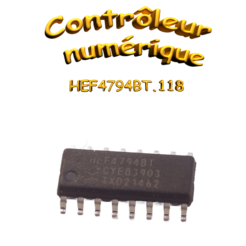 Registre à décalage 8 bits CMOS SO16