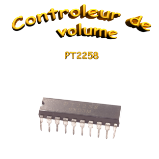 Contrôleur de Volume Électronique 6 Canaux PT2258