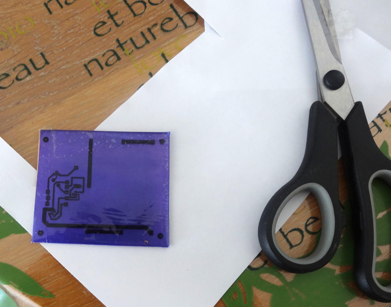 application du typon